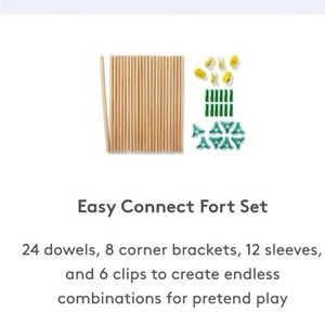 Lovevery Easy Connect Fort Set + Theater Covers -Storyteller Kit (40, 41, 42)New